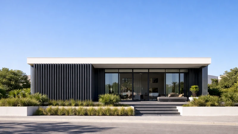 Revestimiento de fachada con celosía de aluminio en Cartagena